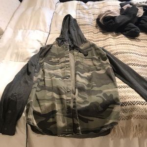 Cotton on small flannel/sweater